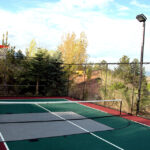 Half-Court Basketball and Game Court